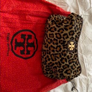 Tory Burch leopard print purse